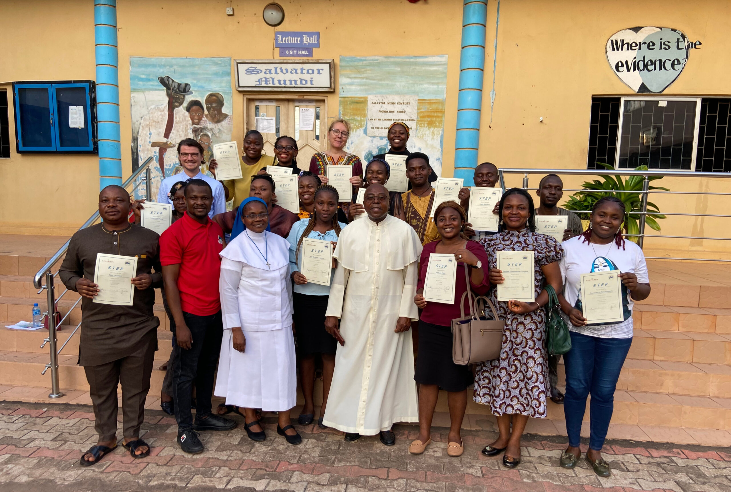 Nigerian people with certificates | Economic Empowerment & Entrepreneurship | Doorways